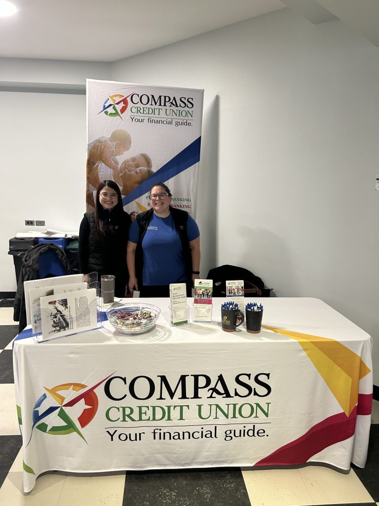 Employers are ready to welcome students at a kiosk