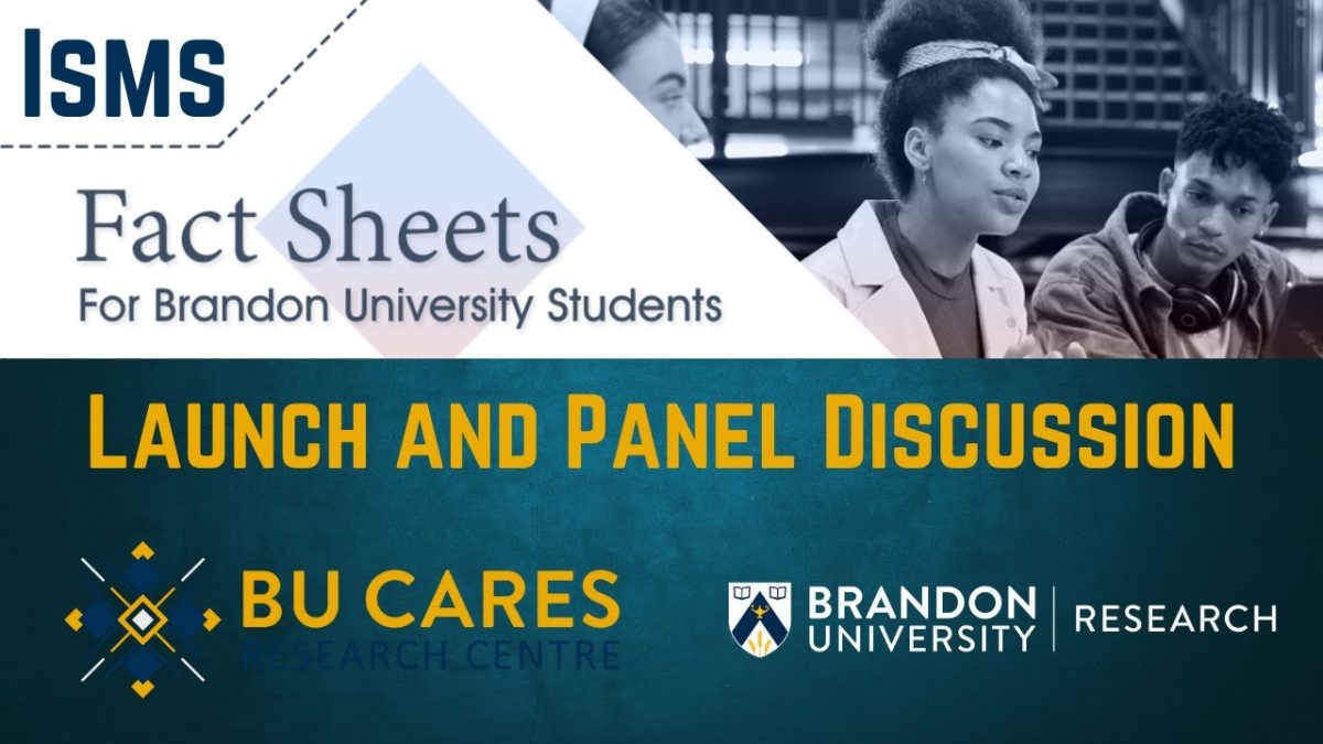 Event poster features images of people with the text "Isms Fact Sheets Launch and Discussion"