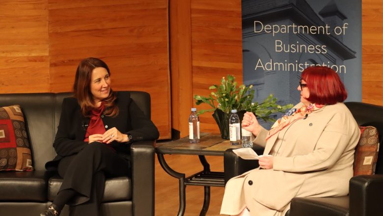 BU welcomes back distinguished alumna Carolyn Rogers for inspiring student visit