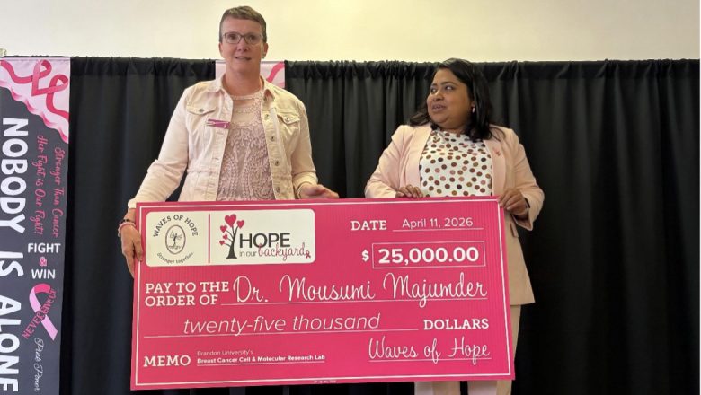 Waves of Hope paddles toward $150K goal for Brandon University breast cancer research