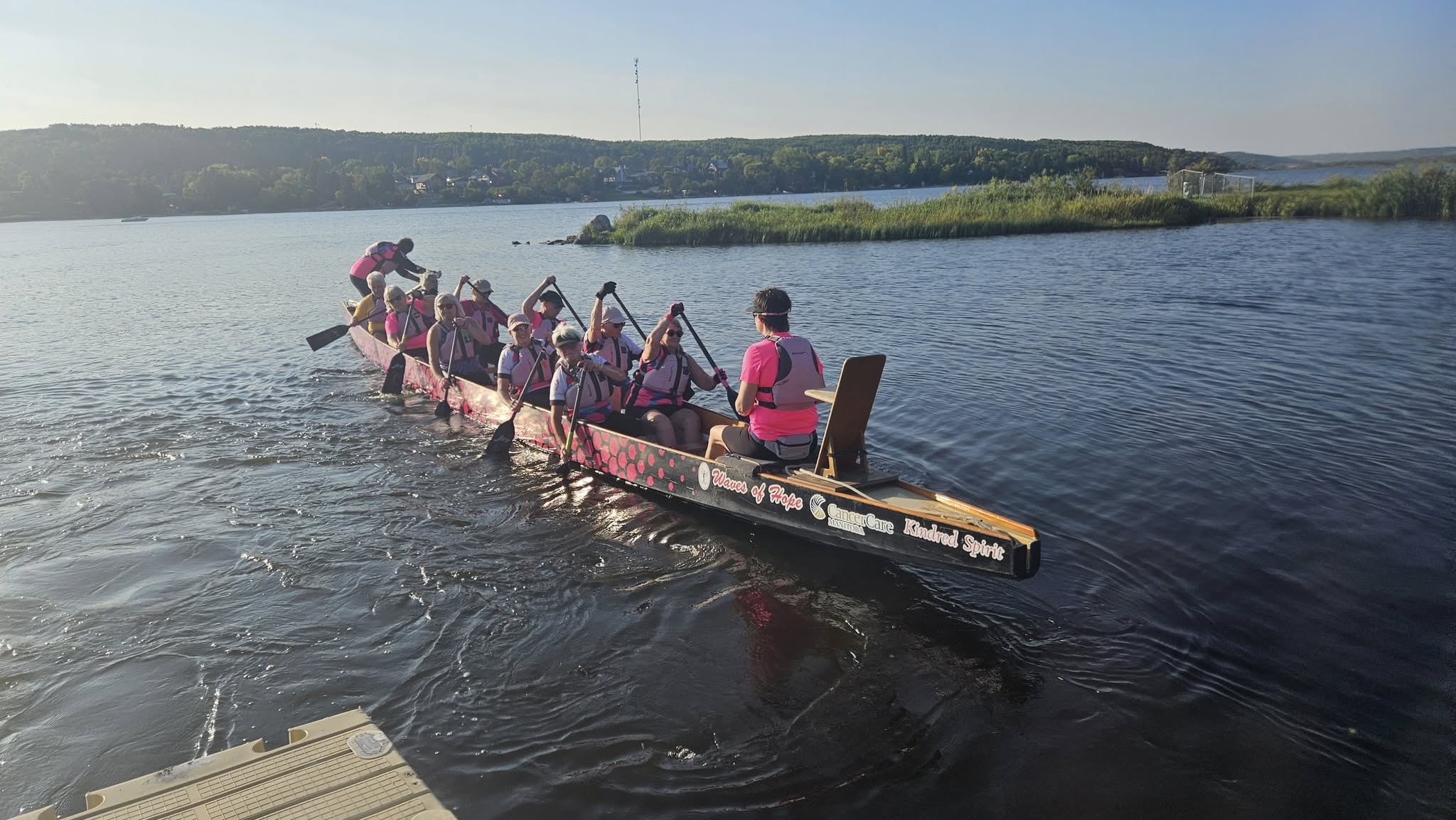 Waves of Hope paddles to raise $150K for Brandon University breast cancer research (CBC)