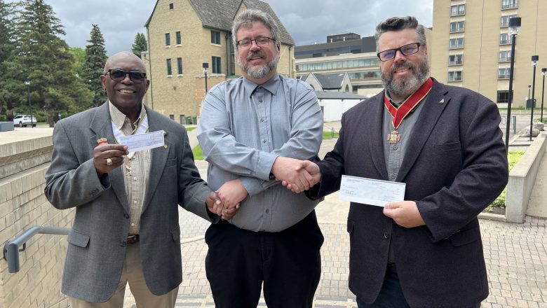 Freemason donation supports bursaries for BU Mini University program
